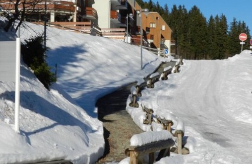 Le Pleynet Apartment | Ski-In/Ski-Out Apartment with Valley View, Balcony, and Easy Lift Access