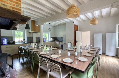 Beaumont-les-Autels Villa | So Villa Moulin du Vinet (28) - Heated pool - Basketball - 1h30 Paris - 26p.