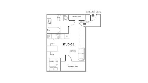 Ferney-Voltaire Apartment | Soundproof Studio Geneva Airport 10 min and UN 20 min