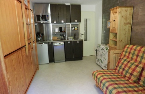 Le Pleynet Apartment | Studio 3 pers, slopes view, balcony, Le Pleynet