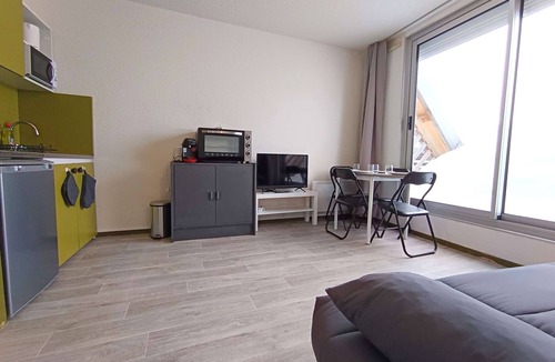 Piau Engaly Apartment | Studio 4 Pers South Aragnouet Balcony Ski
