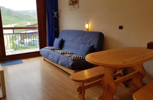 Arc-2000 Apartment | Studio 5 pers. à Arc 2000, vue pistes, balcon - FR-1-411-350