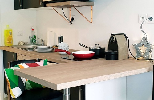 Anglet Apartment | Studio in luxury residence with garden 10 minutes from Biarritz and beaches