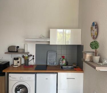 Salies-de-Bearn Apartment | Studio lumineux au calme en centre ville, face aux thermes