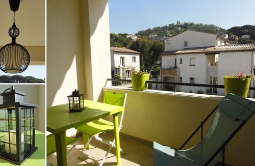 Cannes La Bocca Apartment | Studio with pool-spa and parking, in a quiet location, walking distance to beach and shops