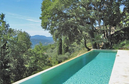 Le Tignet House | Stunning view of the Mediterranean Sea, 20m infinity pool, pool house