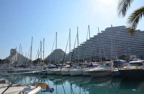 Villeneuve Loubet Beach Apartment | Sudio Marina Baie des Anges, beach, shops, restaurants, spa nearby