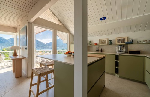 Sevrier Villa | Villa Alba - Vue panoramique sur lac et montagnes
