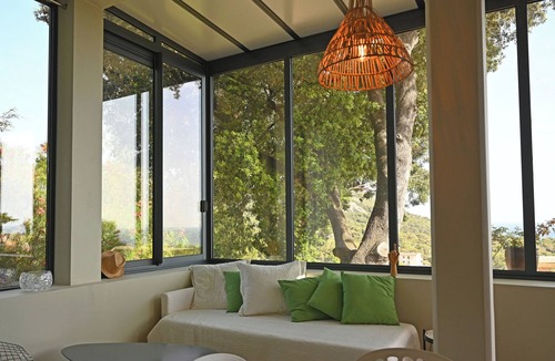 Le Dramont Apartment | VILLA ALFONSA - APARTMENT "L'ATELIER" sea view, Garden level South-East