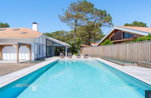 Biscarrosse Plage Villa | Villa avec piscine - 11 pers., Ã 300m de la plage - FR-1-877-10