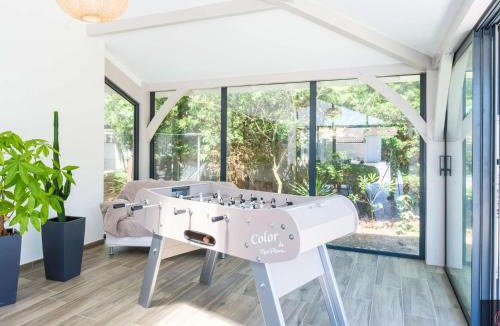 Biscarrosse Plage Villa | Villa avec piscine - 11 pers., Ã 300m de la plage - FR-1-877-10