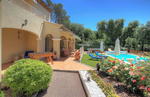 Valbonne Villa | Villa convenient for 6 adults+2 , outdoor jacuzzi/pool, kids playground, air con