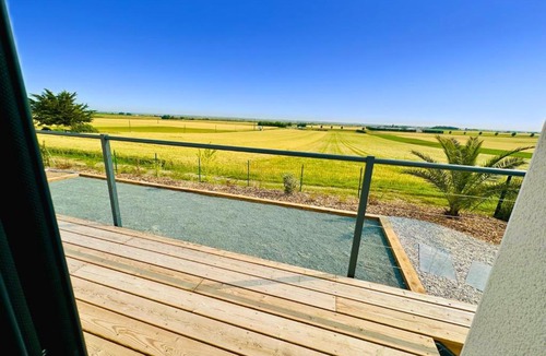 Etaules Villa | Villa d'architecte neuve 8 pers, 4 ch, jardin clos, terrasse, pétanque