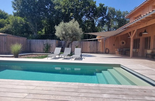 Saint-Julien-en-Born House | Villa de la Lande, Family Wooden House 10min From Contis Plage