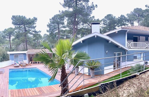 Soorts-Hossegor Villa | Villa Djun Hossegor 4 *, 12 people with swimming pool