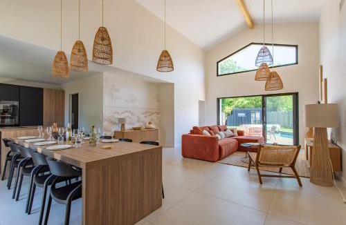 Andernos-les-Bains Villa | Villa La Parenthese avec piscine chauffee et climatisation