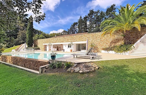 Urrugne House | Villa LA RHUNE - With an infinity pool, private fronton, and pool house. Sleeps 12