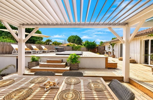 Lege-Cap-Ferret Villa | Villa Lege Cap Ferret Avec Piscine et Spa, à 5 Minutes de la Plage !