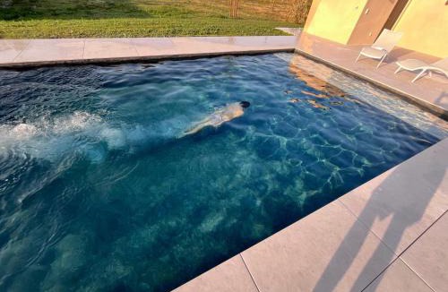 Jau-Dignac-et-Loirac Villa | Villa médocaine avec piscine chauffée, 10 couchages, grand terrain clos, proche océan