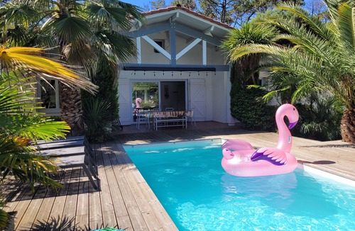 Vieux-Boucau-les-Bains Villa | *VILLA PALMA* 10 Pers, 5 parental suites, 600m from the beach