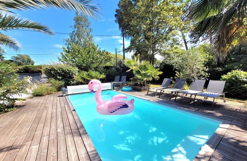 Vieux-Boucau-les-Bains Villa | *VILLA PALMA* 10 Pers, 5 parental suites, 600m from the beach