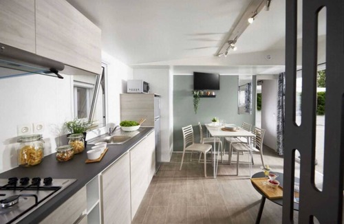 Tharon-Plage House | ZEcamping animé espace aquatique animaux acceptés mobil-home TV LV