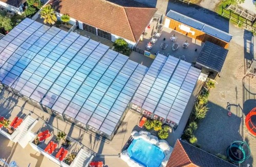 Tharon-Plage House | ZEcamping parc aquatique club enfant mobil-home TV 34m2 6 pers