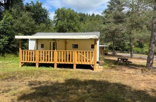 Correze House | ZEcamping 3 étoiles piscine chauffée animaux acceptés mobil-home 30m2 5 pers