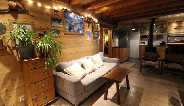 200m from resort center, 1st floor, balcony, fireplace or stove, tv, ski locker, 84m², Tignes