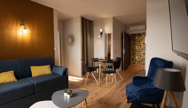 4-person air-conditioned apartment 1 bedroom + sofa bed Cliersou 103