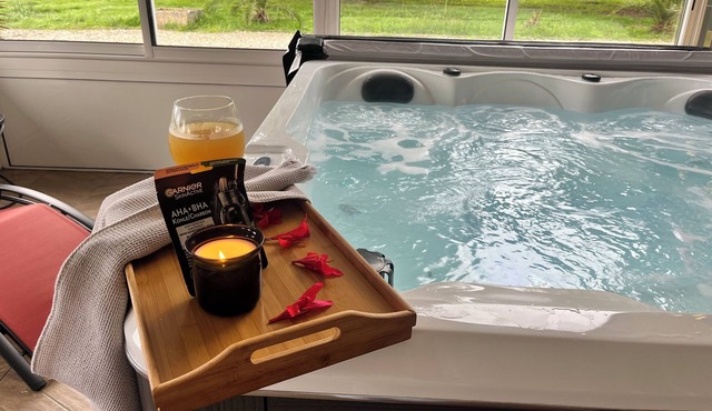 Accommodation with private spa and cinema - relaxing stay