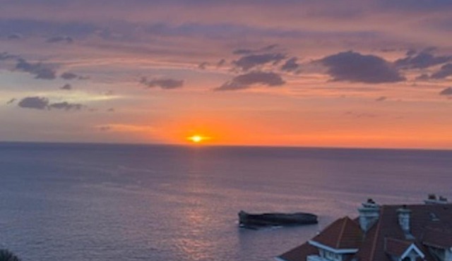 Apartment 3P with pool & sea view