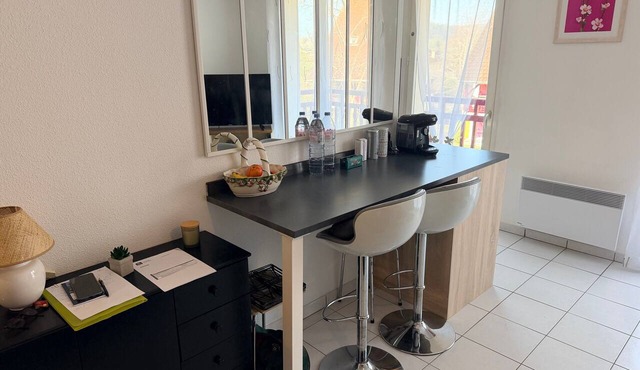 Apartment "T2 Les Mimosas" with Balcony