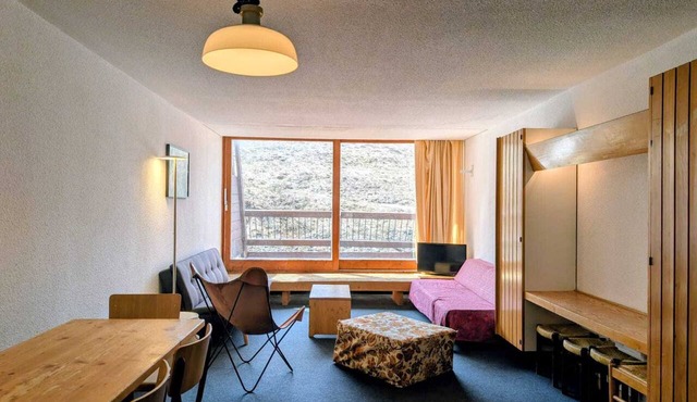 Arc 1600: 3-room apartment, sleeps 7, near slopes, pets allowed