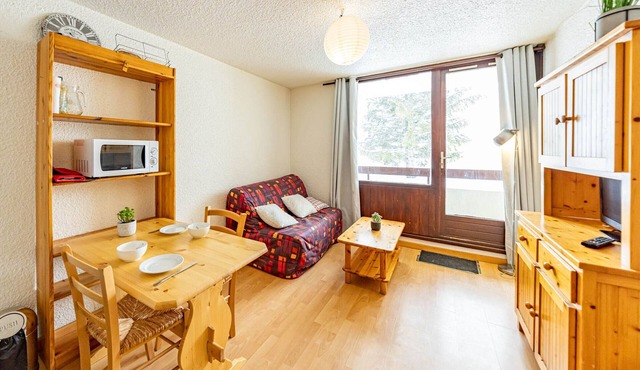 Bright 22m² studio for 4, near chairlift