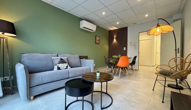 Casa Blum #1 - 4 personnes - Climatisé - Proche de la gare