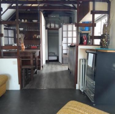 chalet les pieds dans l'eau