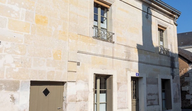 Charming renovated house with garden in the heart of La Chartre sur le Loir