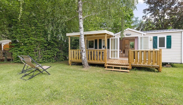 Comfortable mobile home with pool & fishing ponds – Périgord Noir near Sarlat