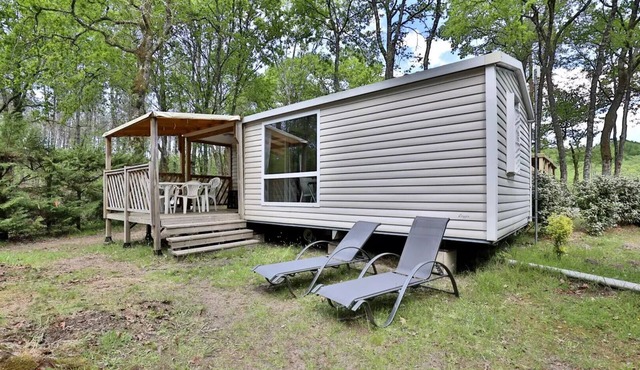Comfort 3-Room Mobile Home for 4 People + TV