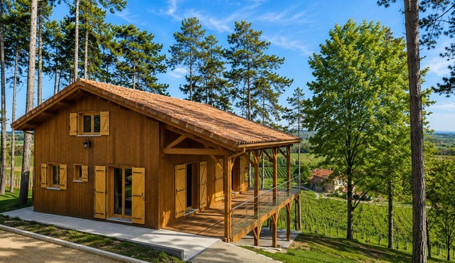 Cottage des Pins - Chalet and swimming pool in the