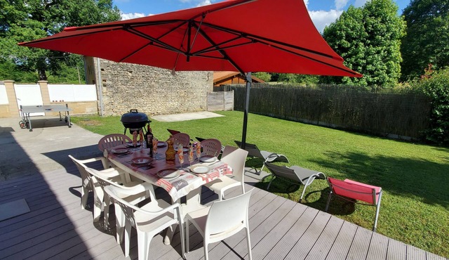 Gîte 6/8 pers. between Bordeaux and Saint Emilion - Adaptable rates for short stays