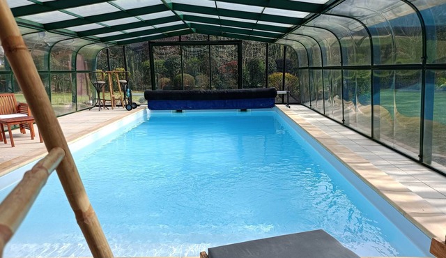 Gîte Cosy Avec Piscine à 30° Spa&sauna au Calme Absolu Dans un Cocon de Verdure
