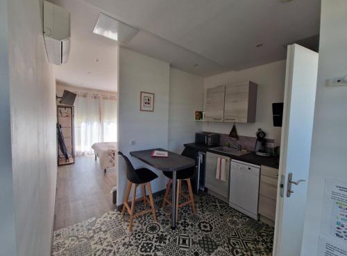 Gîte studio 2 pers Le Coquelicot entre Loire et Sologne in Saint-Claude-de-Diray