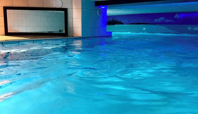 House with private indoor pool and 29° sauna. Summer 2027: Private Indoor and Outdoor Pools