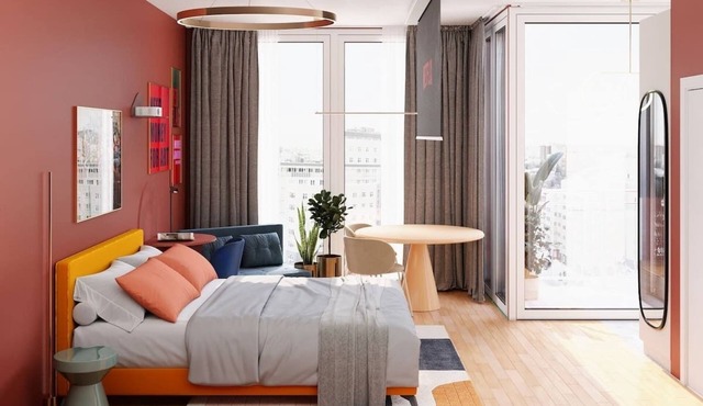 Just Sunny – Central Studio near Messe & City in Basel