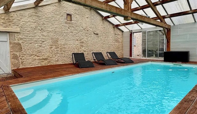 Large family home with heated pool