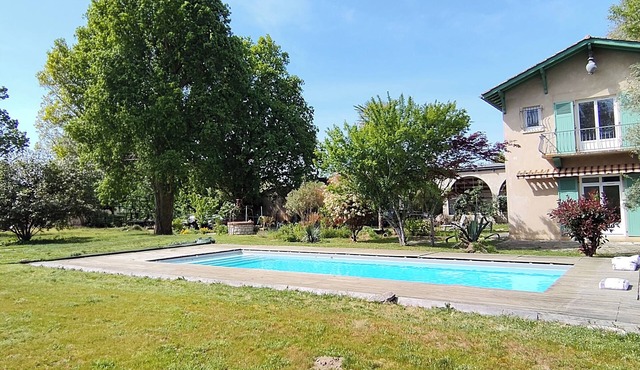 Large family home with heated pool