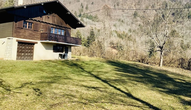 Le chalet de la Plantaz dans le Massif des Bauges