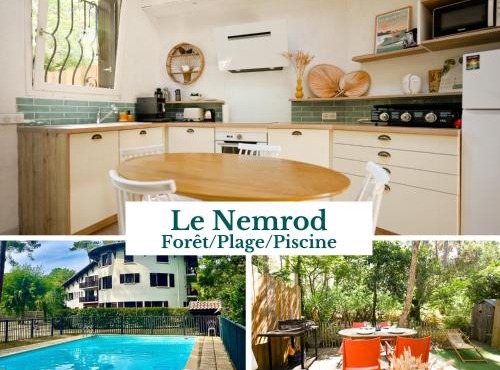 Le Nemrod, Cocon familial à Hossegor, Piscine et Terrasse